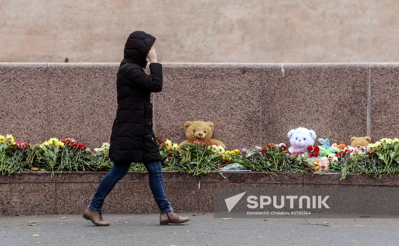 Russia observes day of mourning for Kogalymavia airliner crash victims