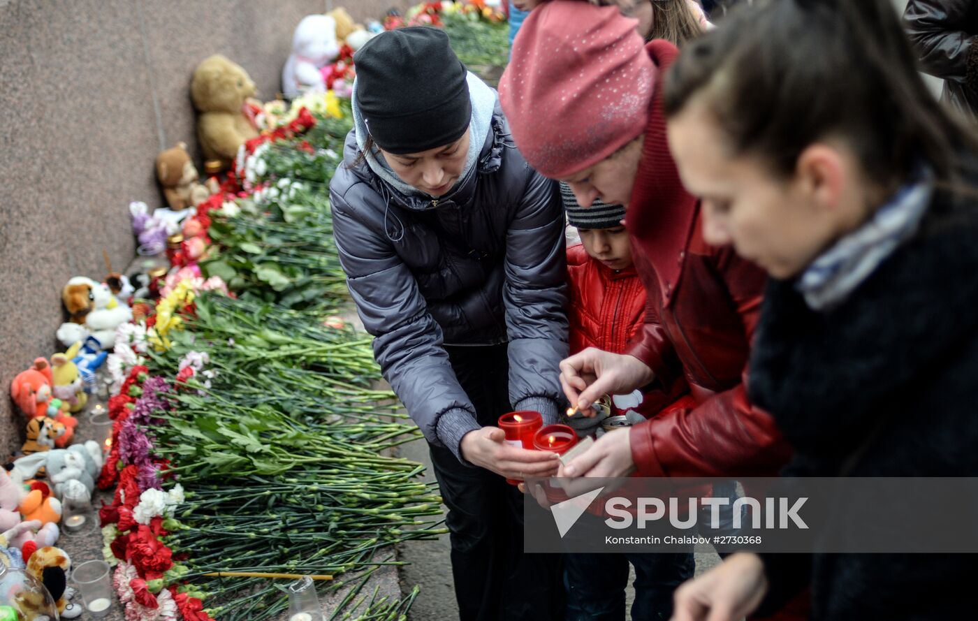 Russia observes day of mourning for Kogalymavia airliner crash victims