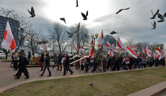 Commemorative action "Grandfathers" in Minsk