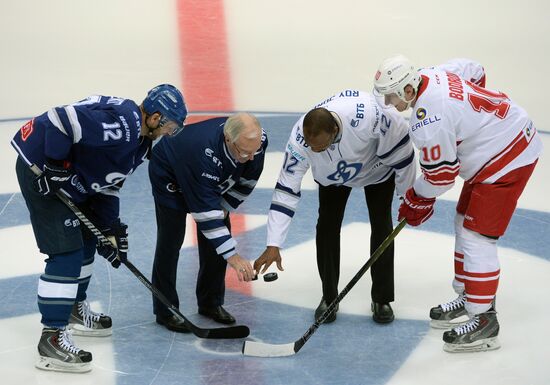 Kontinental Hockey League. Dynamo Moscow vs. Spartak Moscow