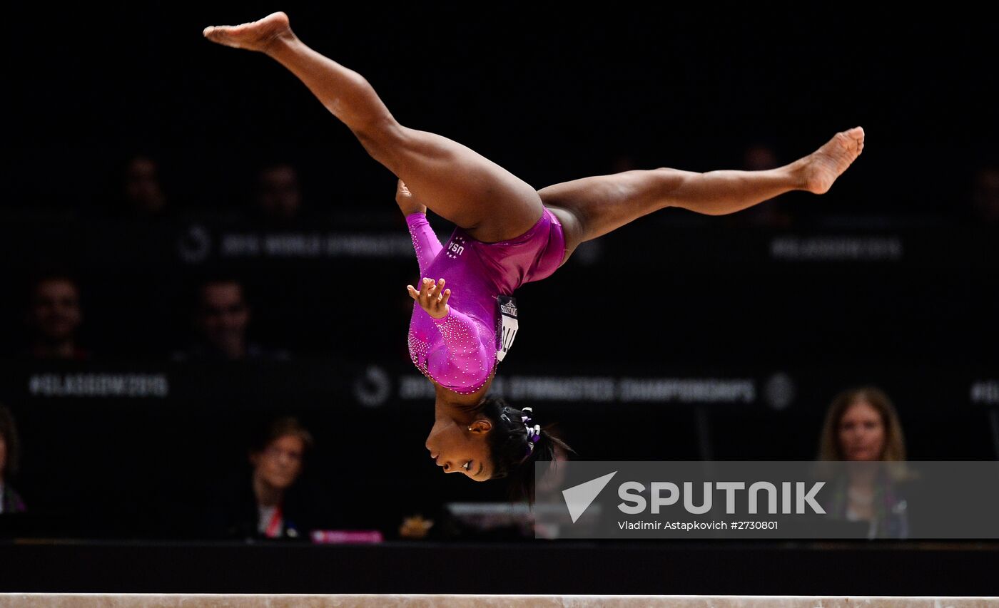 2015 World Gymnastics Championships. Day Ten