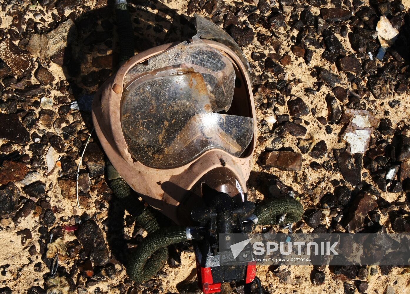 Airbus A321 crash site in Egypt