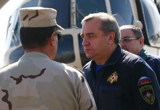 Airbus A321 crash site in Egypt