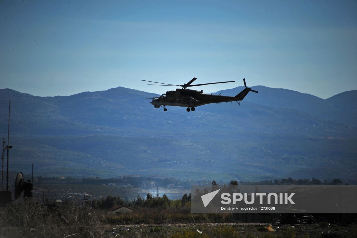 Russian military aviation at Khmeimim airbase in Syria