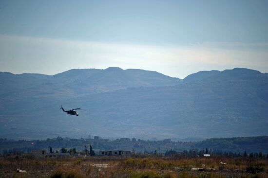 Russian military aviation at Khmeimim airbase in Syria