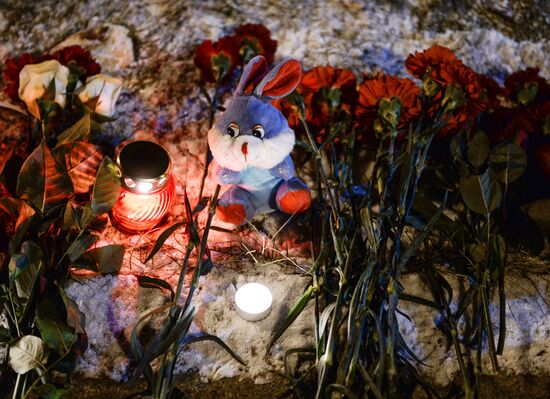 Novosibirsk action in memory of A-321 crash victims