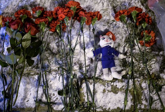 Novosibirsk action in memory of A-321 crash victims