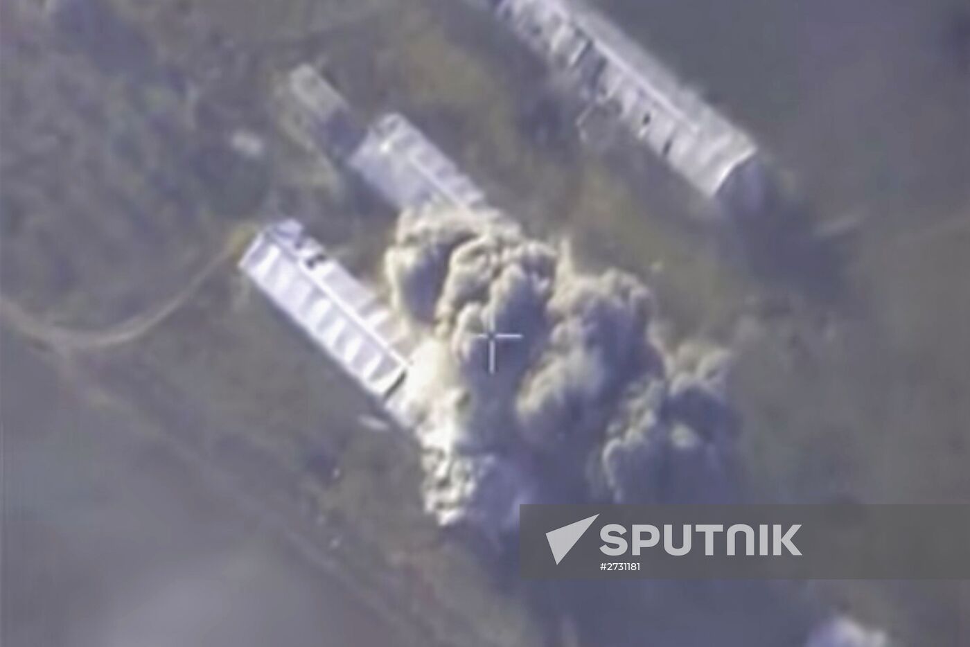 Russian Aerospace Forces' strikes on ISIS positions in Syria