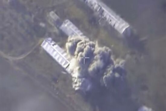 Russian Aerospace Forces' strikes on ISIS positions in Syria