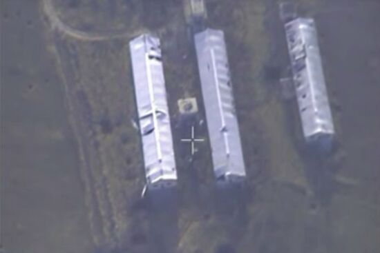 Russian Aerospace Forces' strikes on ISIS positions in Syria