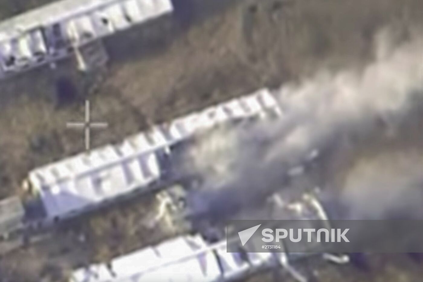 Russian Aerospace Forces' strikes on ISIS positions in Syria