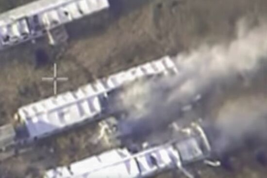 Russian Aerospace Forces' strikes on ISIS positions in Syria