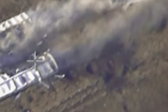 Russian Aerospace Forces' strikes on ISIS positions in Syria