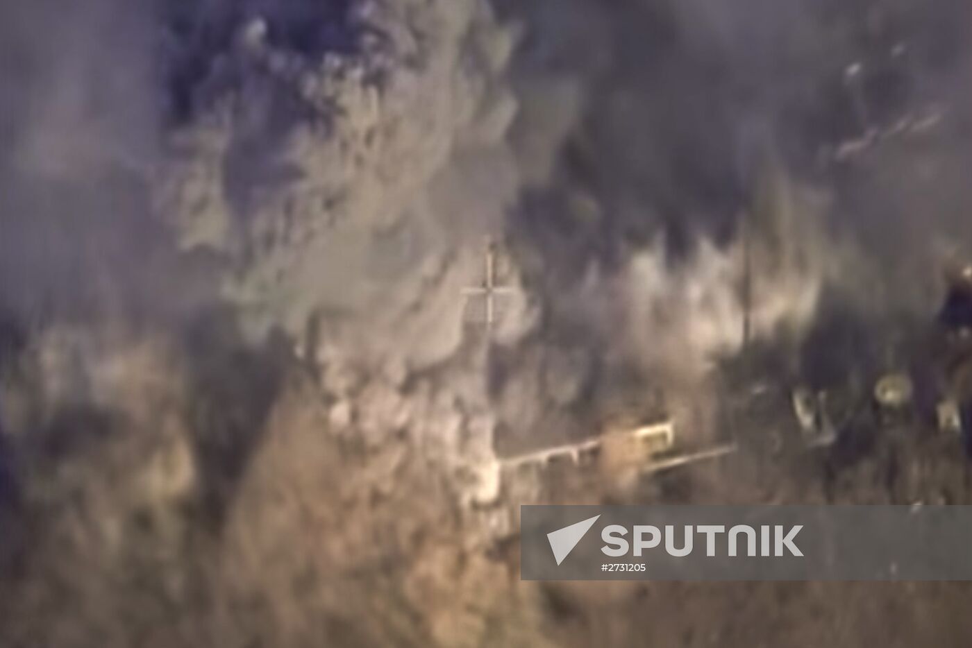 Russian Aerospace Forces' strikes on ISIS positions in Syria