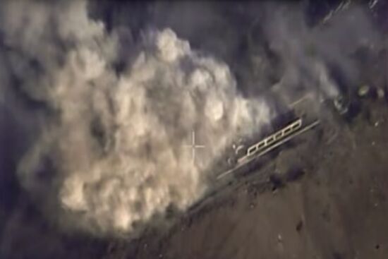 Russian Aerospace Forces' strikes on ISIS positions in Syria
