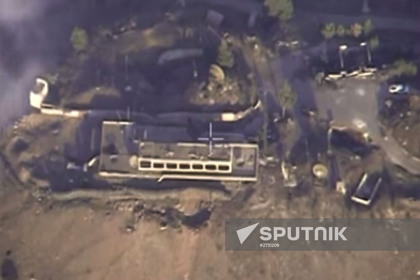Russian Aerospace Forces' strikes on ISIS positions in Syria