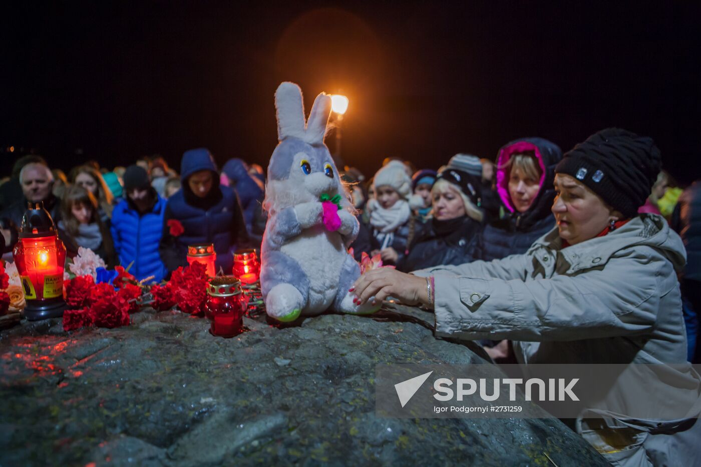 Action in memory of A-321 crash victims in cities of Russia