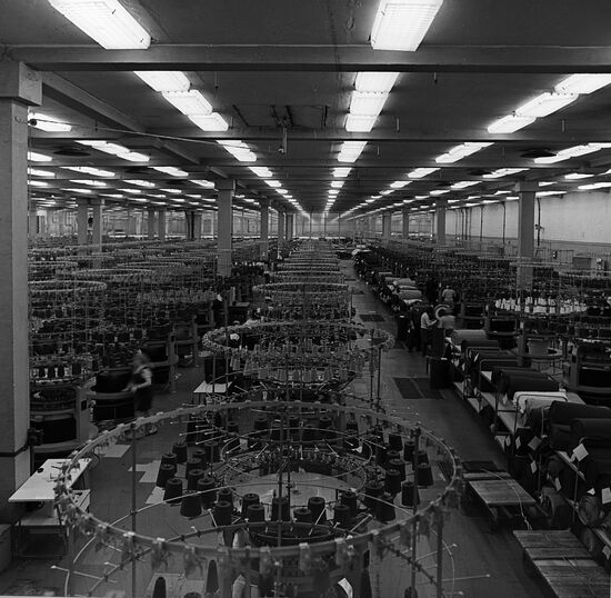 Ogre hosiery factory in Latvia