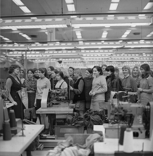 Ogre hosiery factory in Latvia