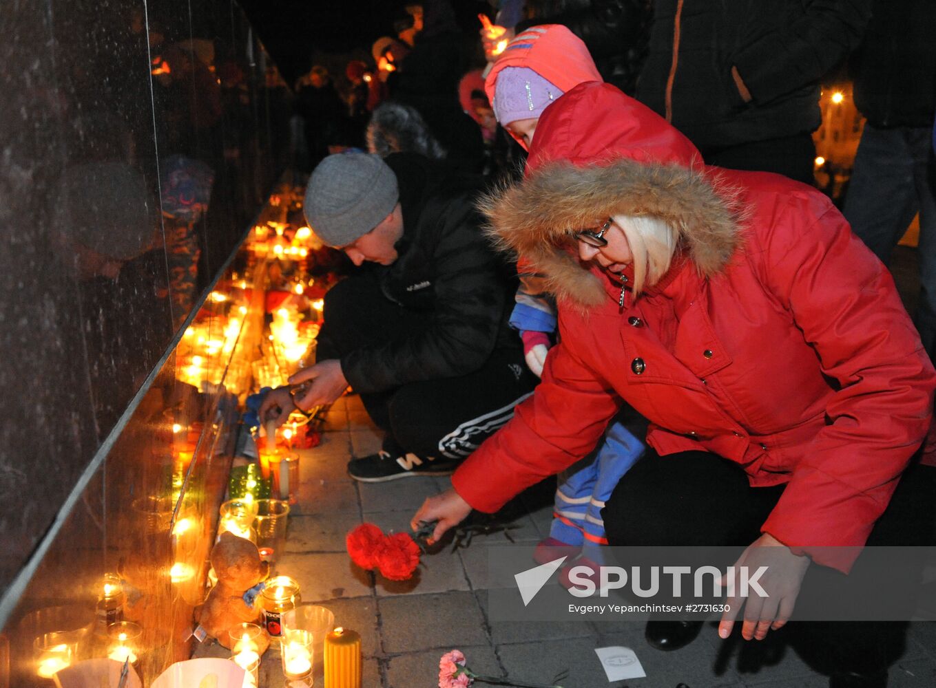 Action honoring memory of A321 crash victims in Chita