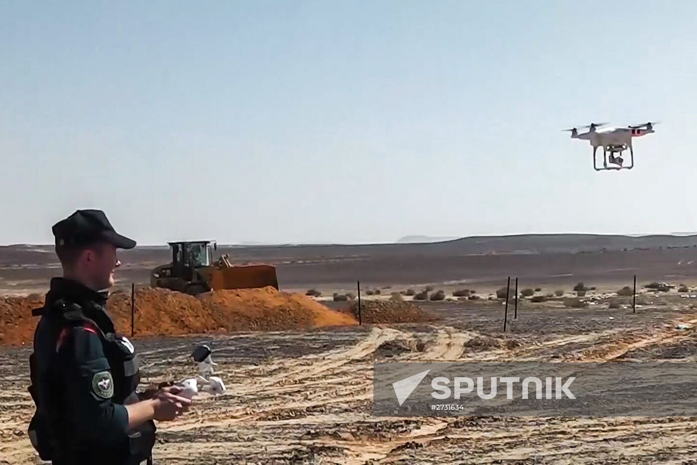Searching Russian Airbus A321 crash site in Egypt