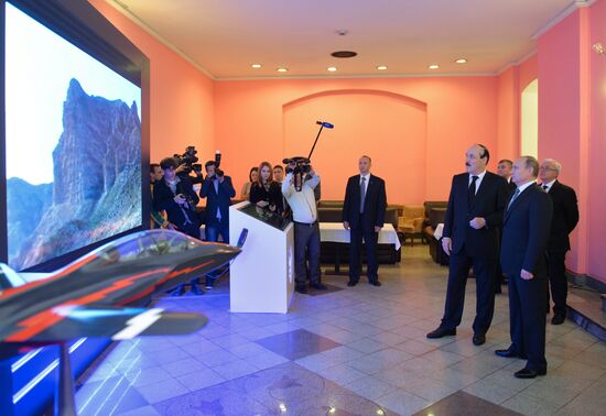 President Vladimir Putin visits exhibition on Derbent's 2000th anniversary