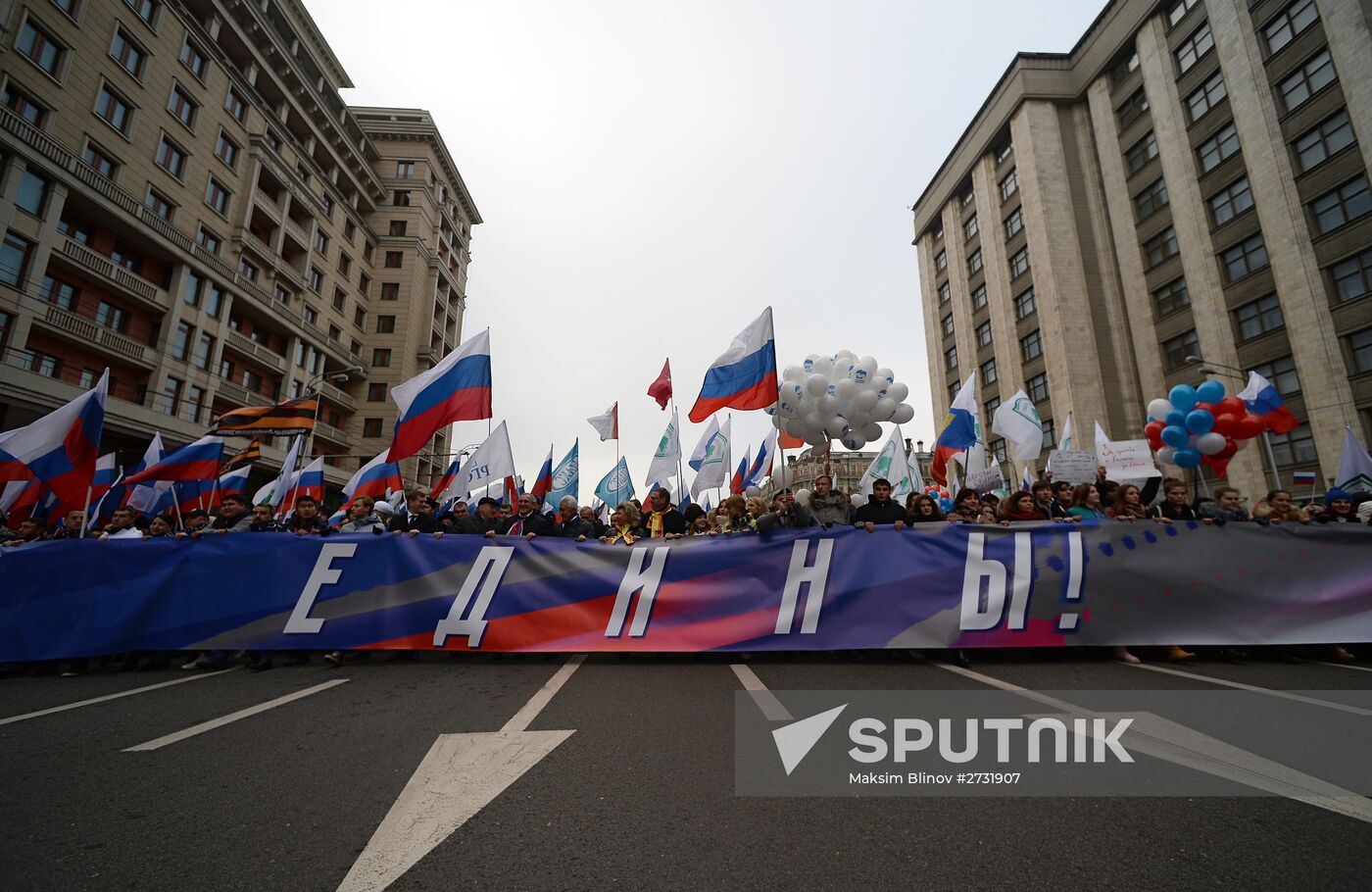 'We Are United' march and rally on National Unity Day