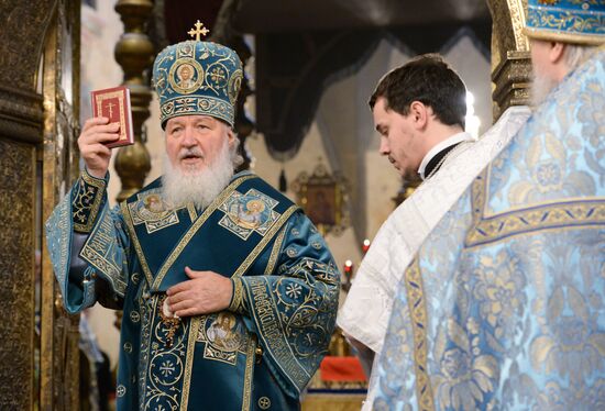 Patriarch Kirill conducts liturgy on Icon of Our Lady of Kazan holiday