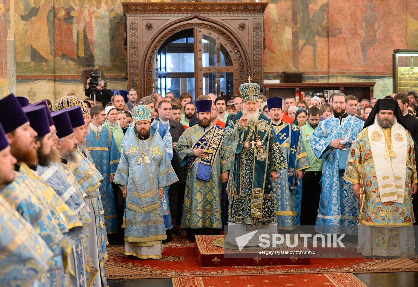 Patriarch Kirill conducts liturgy on Icon of Our Lady of Kazan holiday