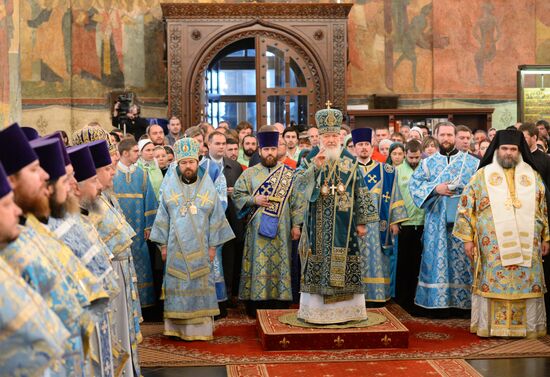 Patriarch Kirill conducts liturgy on Icon of Our Lady of Kazan holiday
