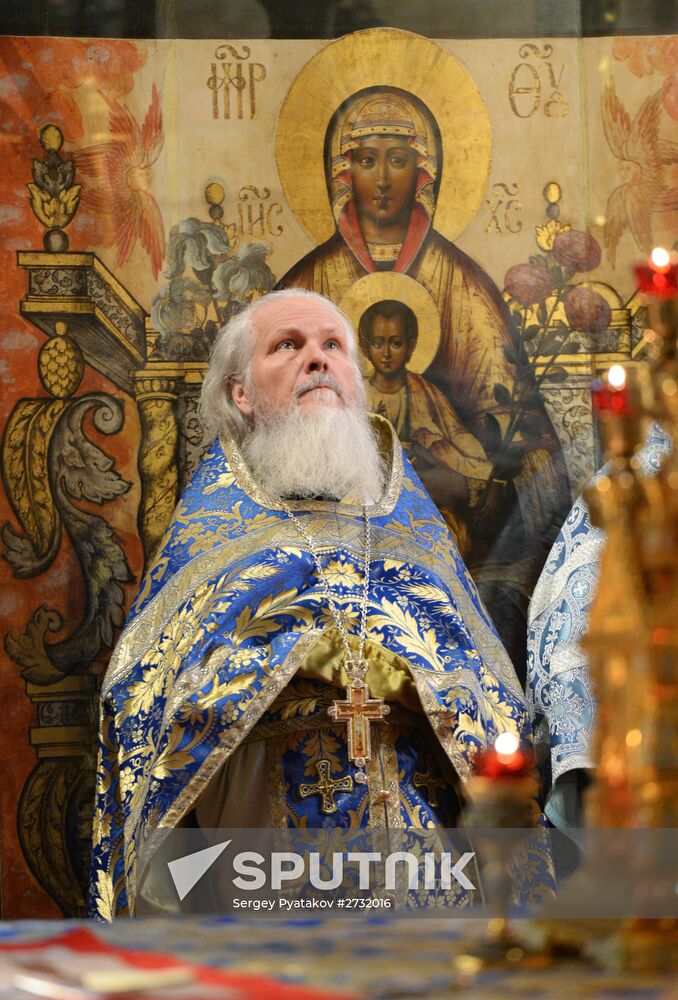 Patriarch Kirill conducts liturgy on Icon of Our Lady of Kazan holiday