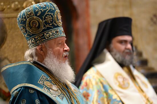 Patriarch Kirill conducts liturgy on Icon of Our Lady of Kazan holiday