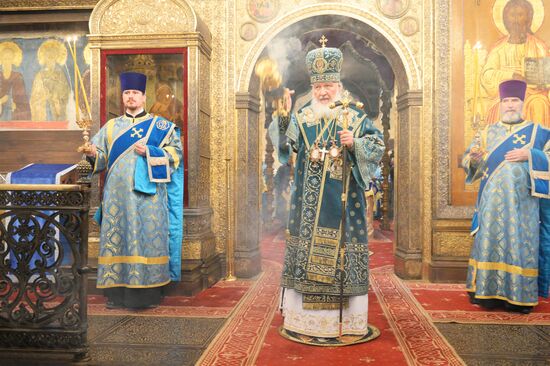 Patriarch Kirill conducts liturgy on Icon of Our Lady of Kazan holiday