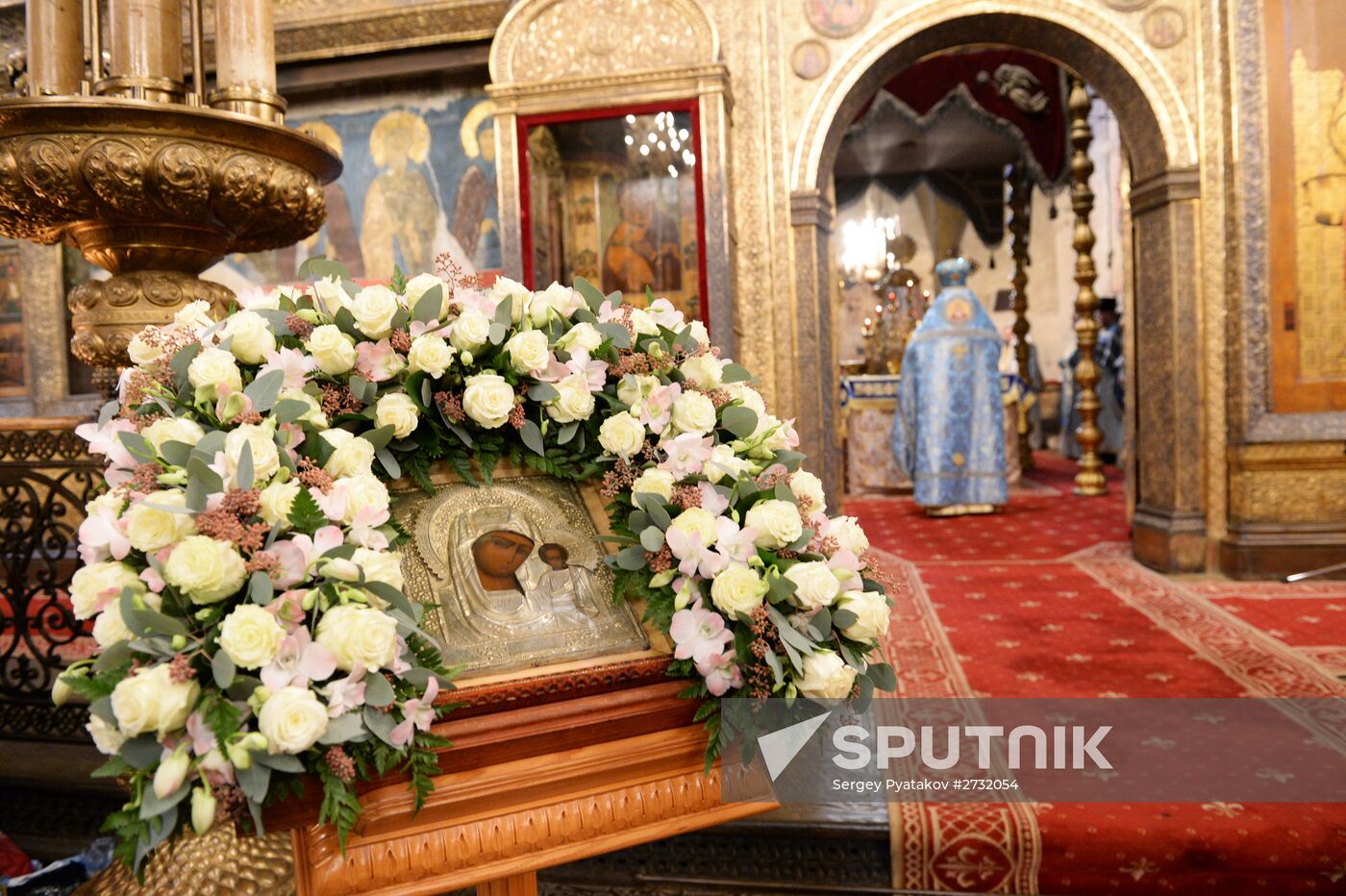 Patriarch Kirill conducts liturgy on Icon of Our Lady of Kazan holiday