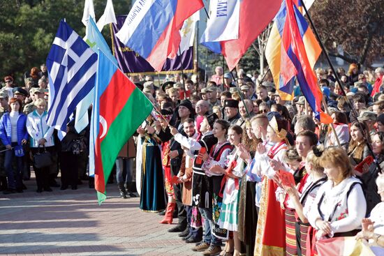 National Unity Day celebrations acoss Russia