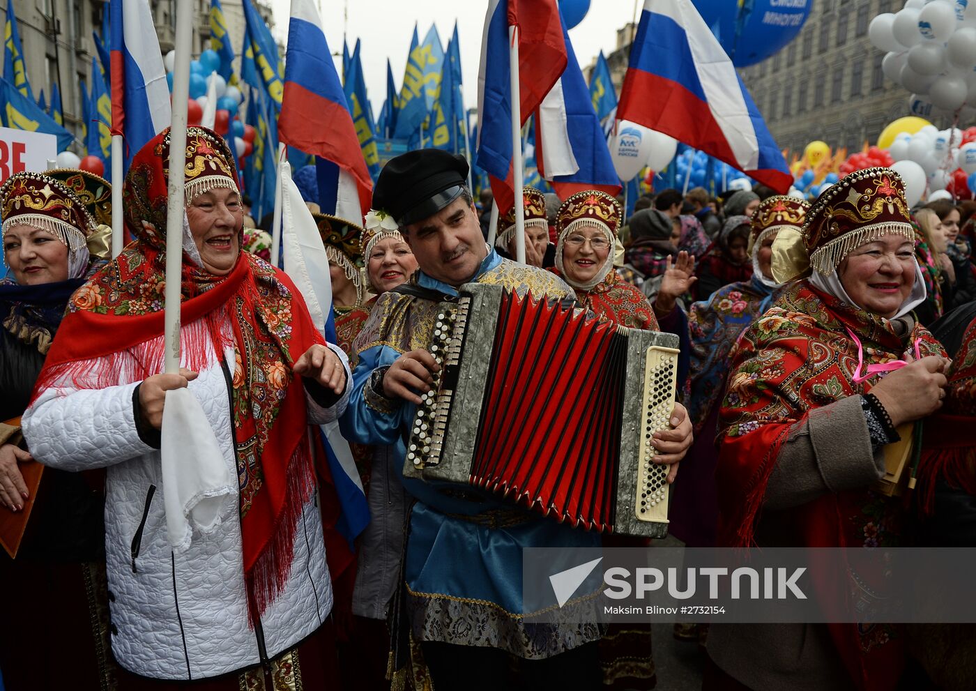 Unity day procession