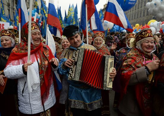 Unity day procession