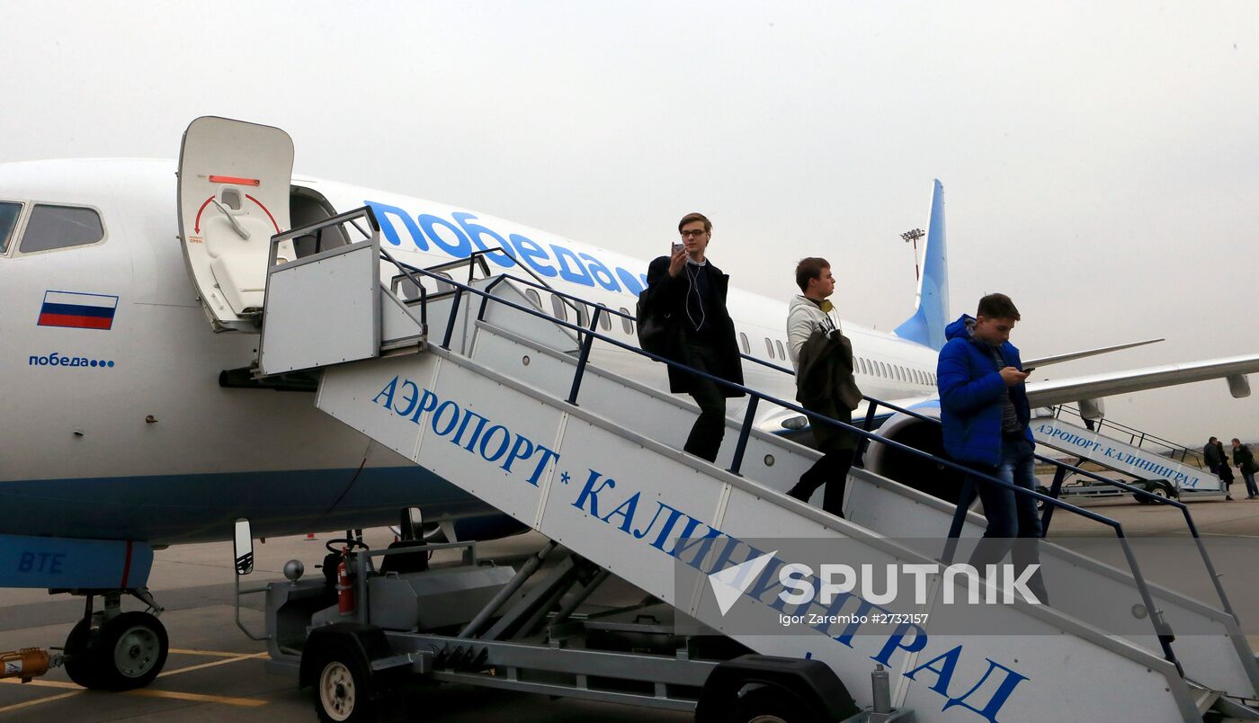 Pobeda Airlines launch Moscow-Kaliningrad route