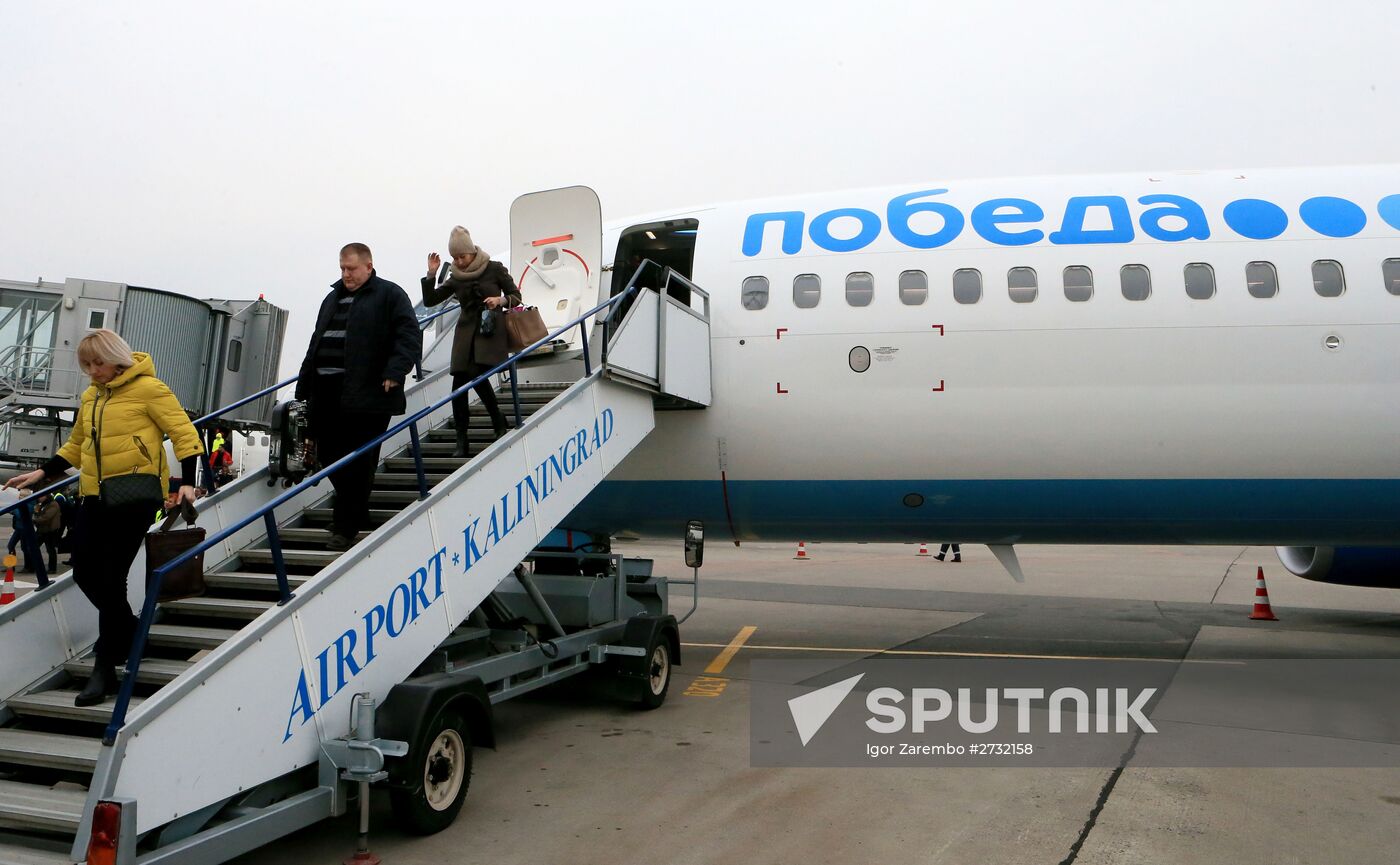 Pobeda Airlines launch Moscow-Kaliningrad route