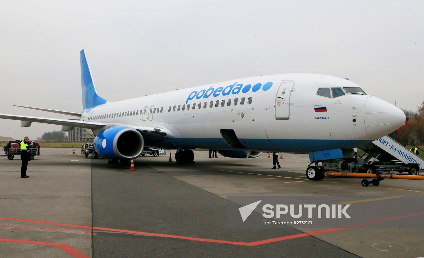 Pobeda Airlines launch Moscow-Kaliningrad route