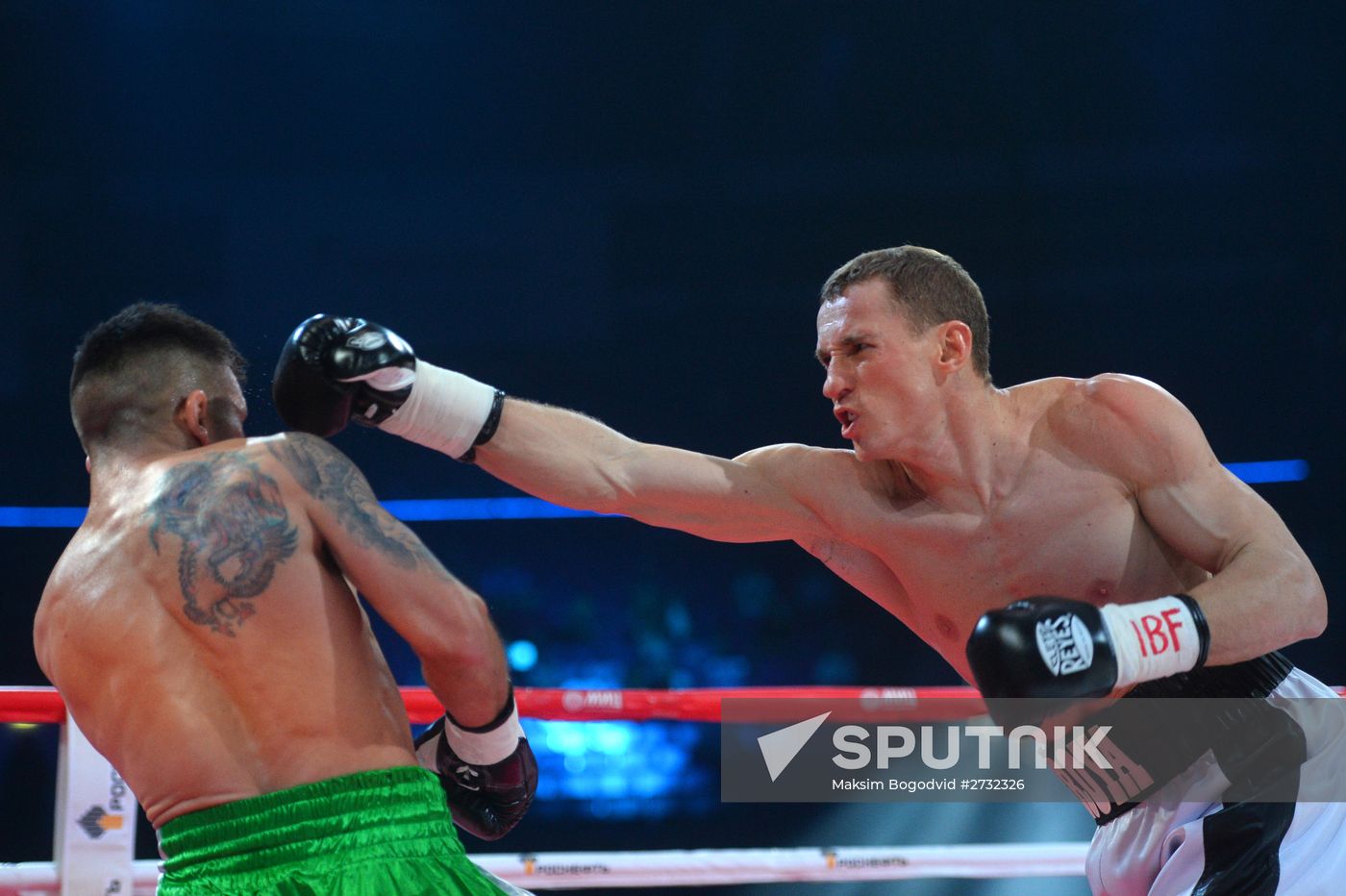 Boxing show in Kazan