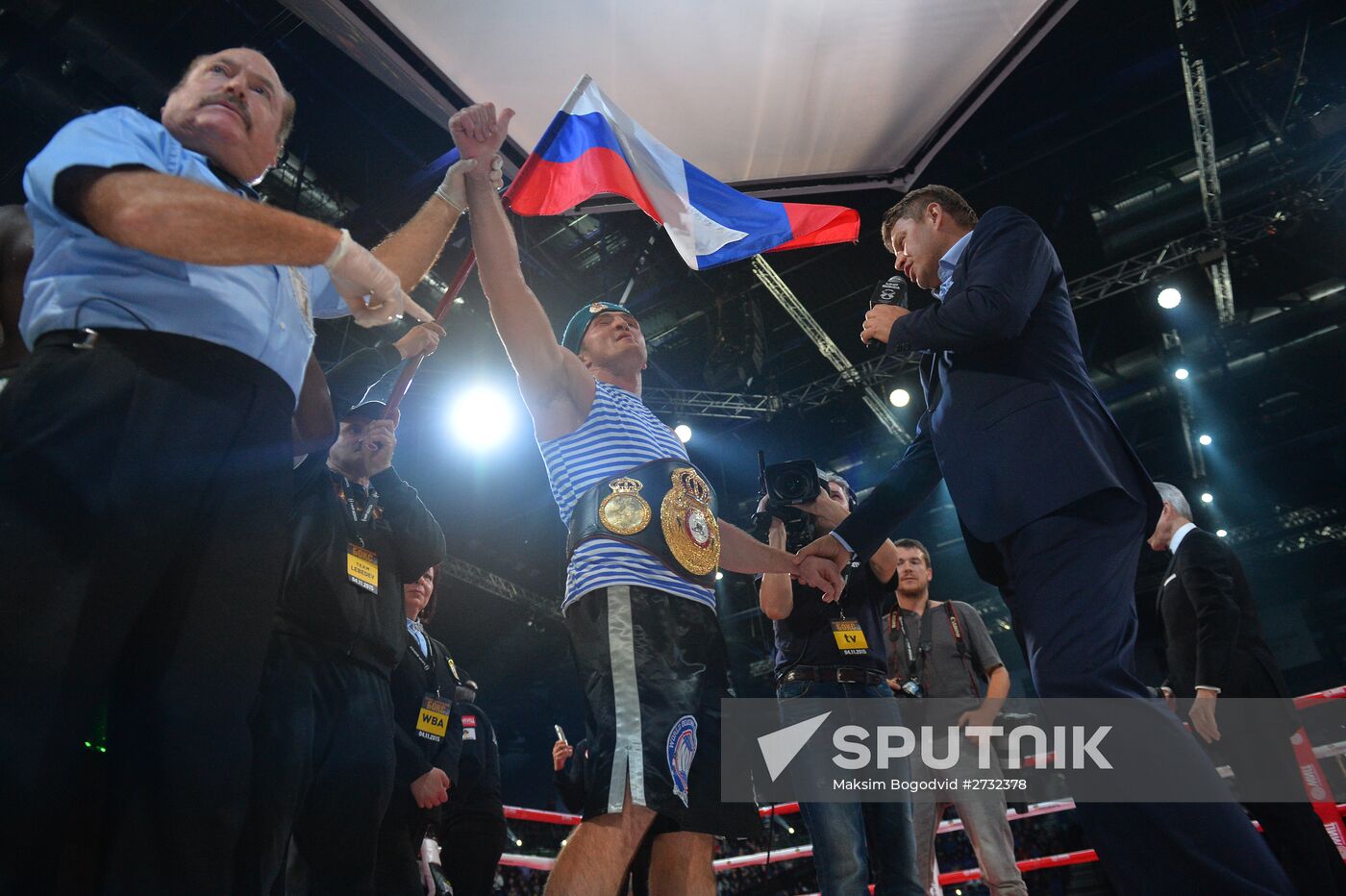 Boxing show in Kazan