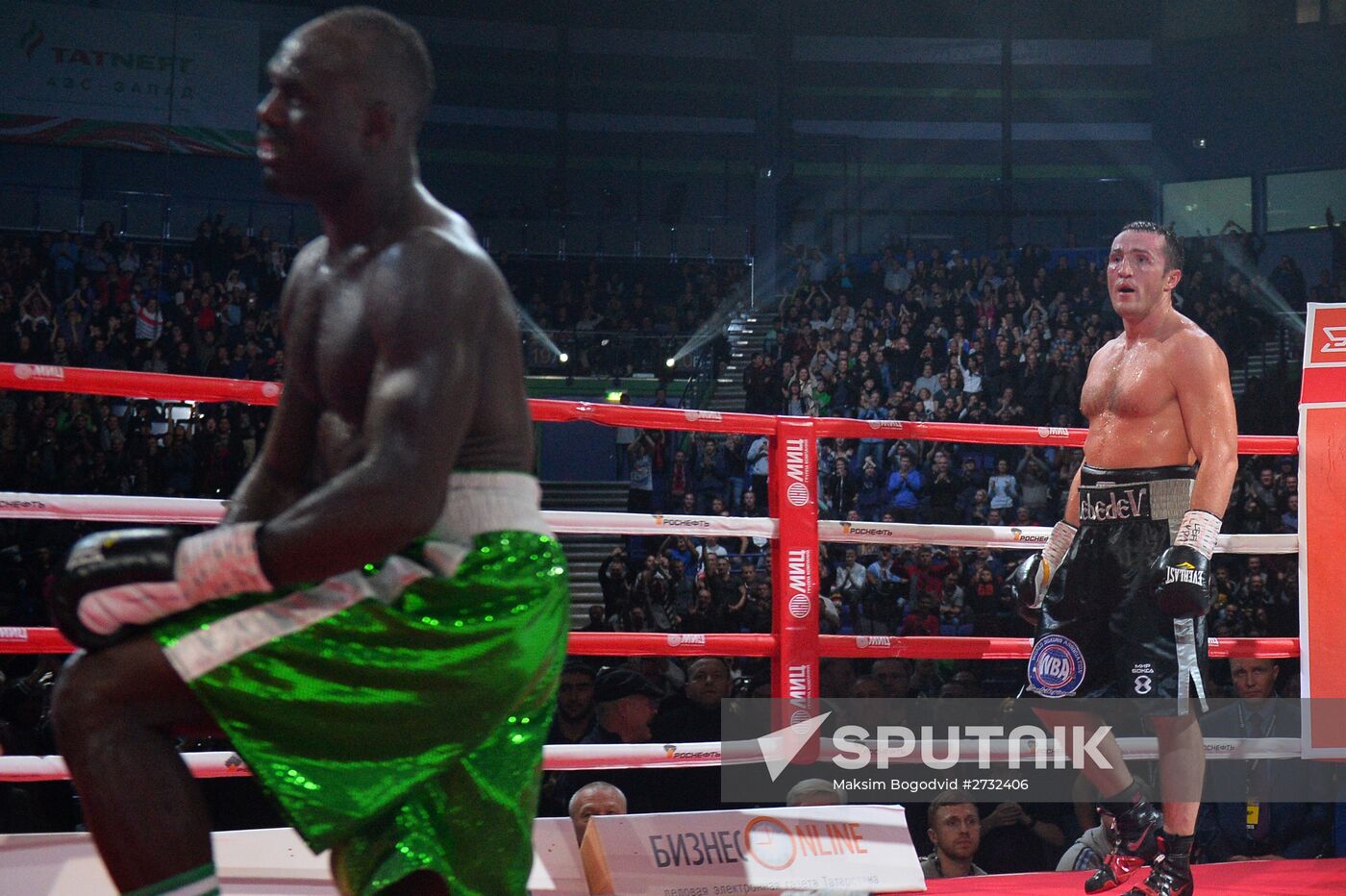 Boxing show in Kazan