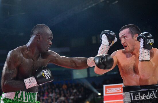 Boxing show in Kazan