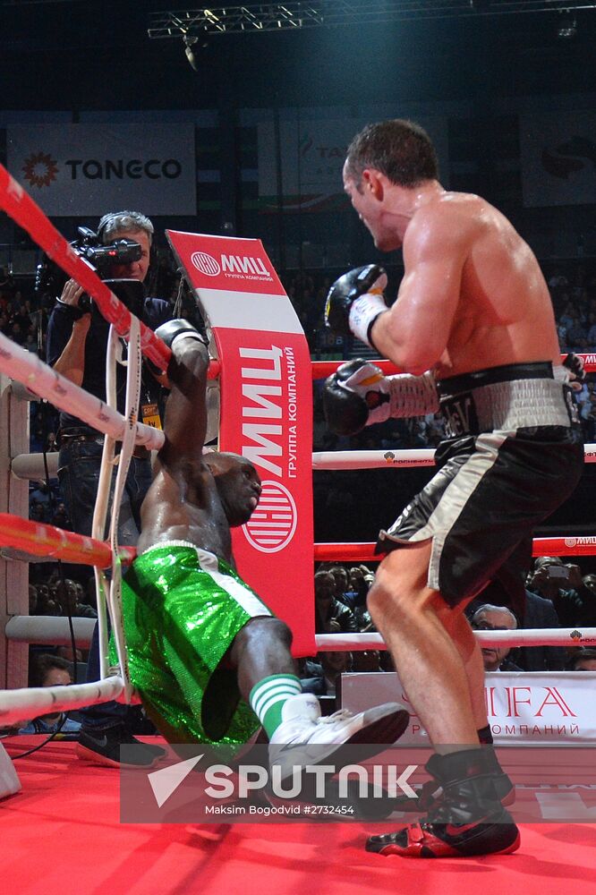 Boxing show in Kazan