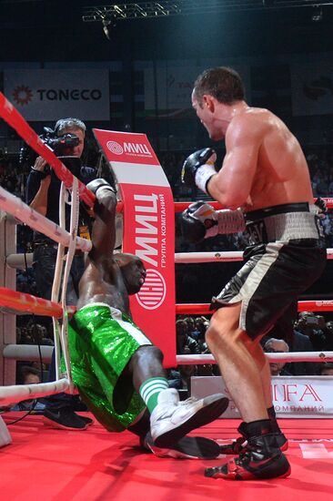 Boxing show in Kazan