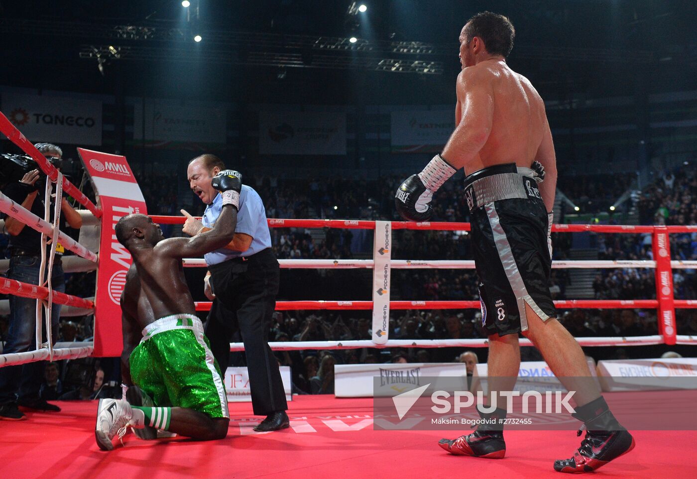 Boxing show in Kazan