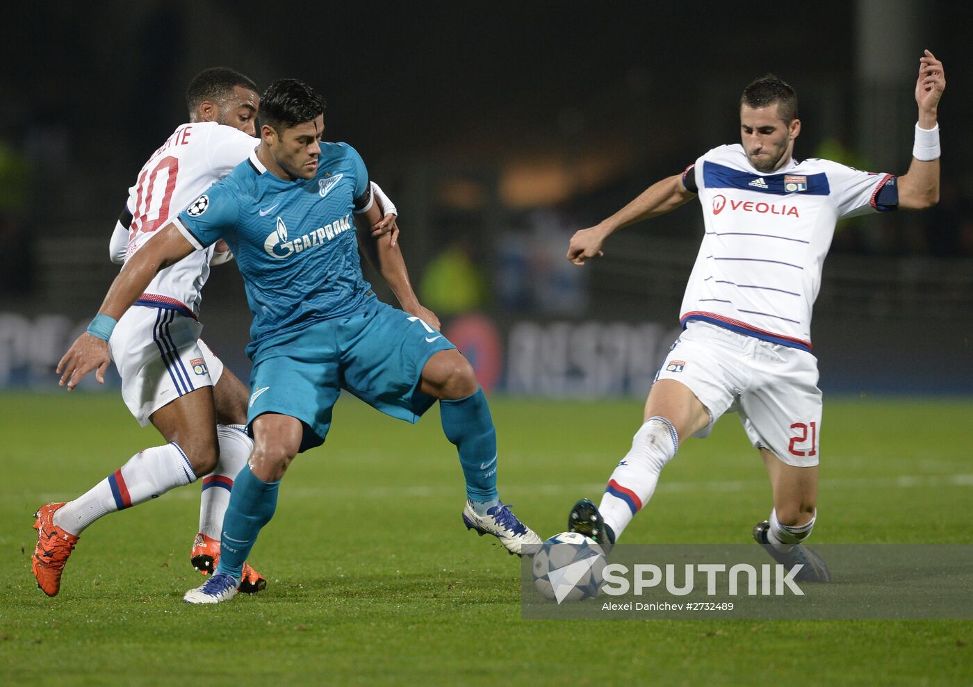 UEFA Champions League. Lyon vs. Zenit