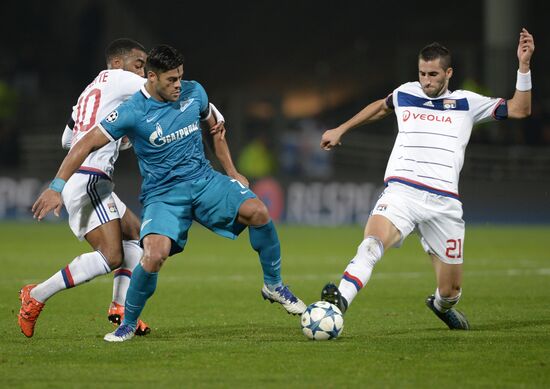 UEFA Champions League. Lyon vs. Zenit