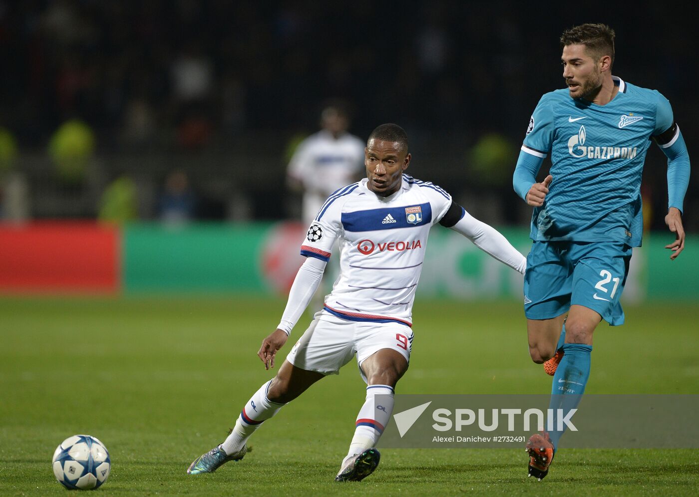 UEFA Champions League. Lyon vs. Zenit